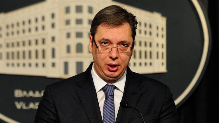 Vučić, Tanjug