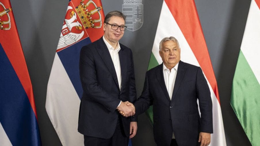 Vučić, Orban, EPA/AKOS KAISER